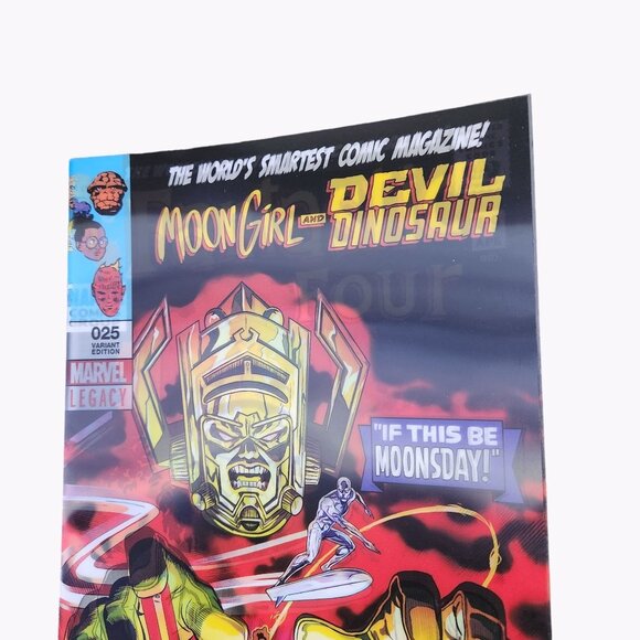 Moon Girl Devil Dinosaur #25 Fantastic Four #49 Homage Lenticular Bagged Boarded - Picture 2 of 3